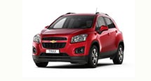 Das Bild zeigt den Chevrolet Trax. Es ist gleichzeitig eine Schaltflche.