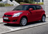Schaltfl�che zur Beschreibung des Fahrzeugs suzuki Der neue Swift