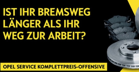 Bild einer Opel Aktion