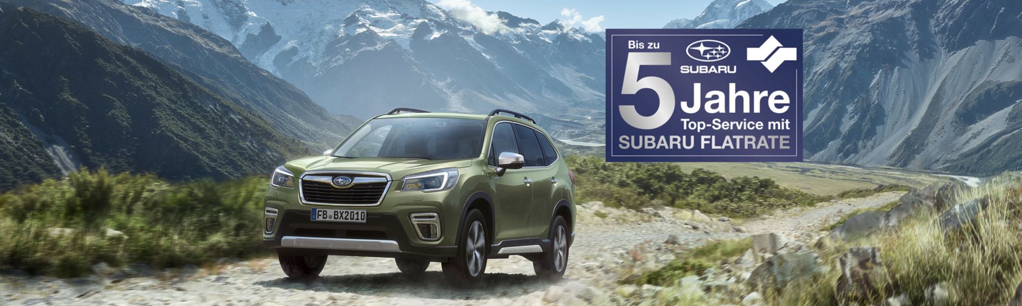 Subaru Service-Flatrate - Die beste Vorsorge für Ihren neuen Subaru