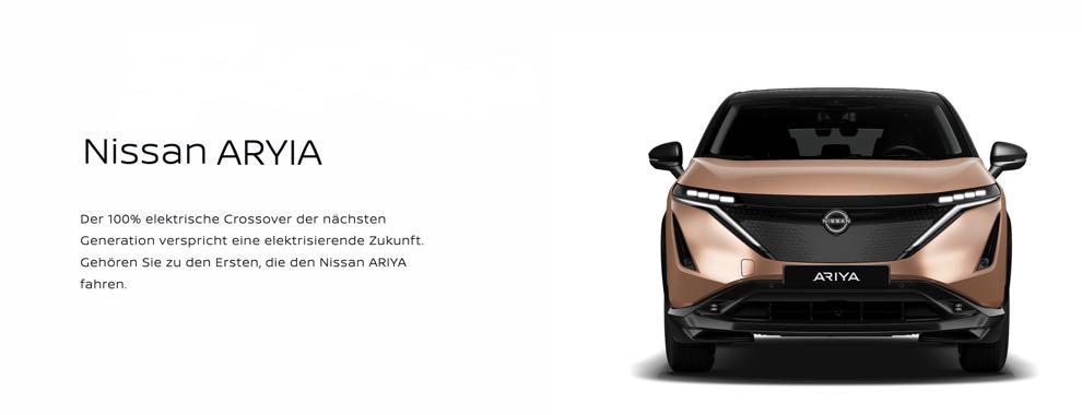 Der neue Nissan Ariya