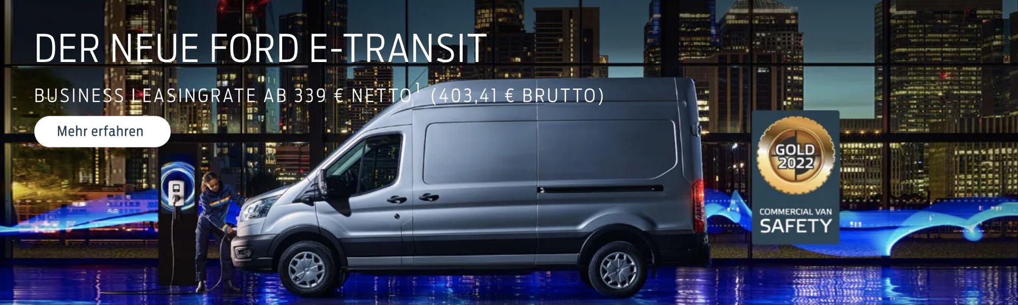 Der neue Ford E-Transit