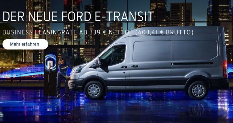 Der neue Ford E-Transit