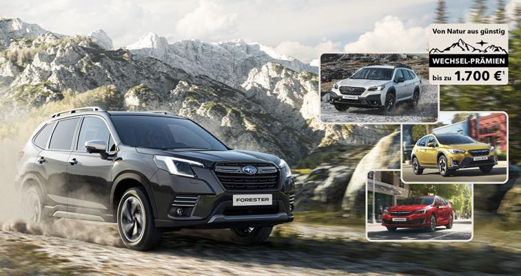 Subaru Wechselprämien