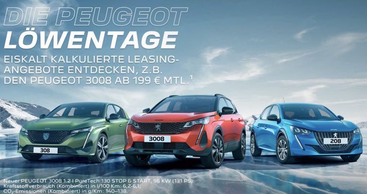 Peugeot Löwentage