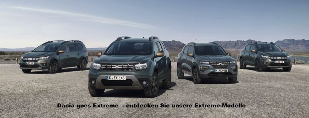 Dacia Extreme Modelle