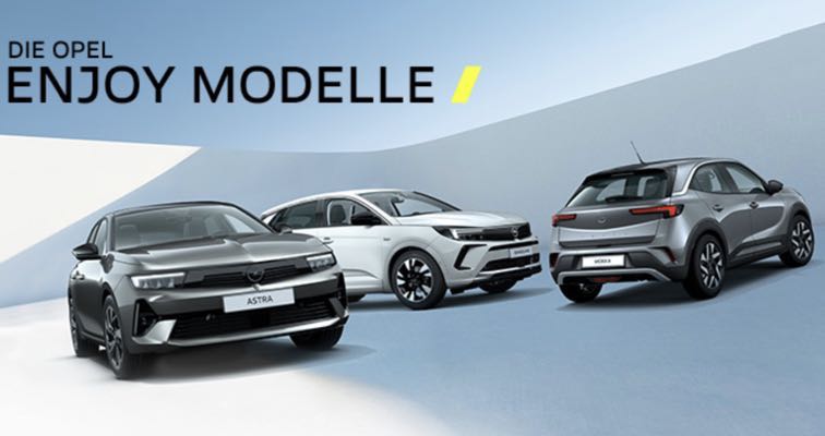 Die Opel Enjoy-Modelle 