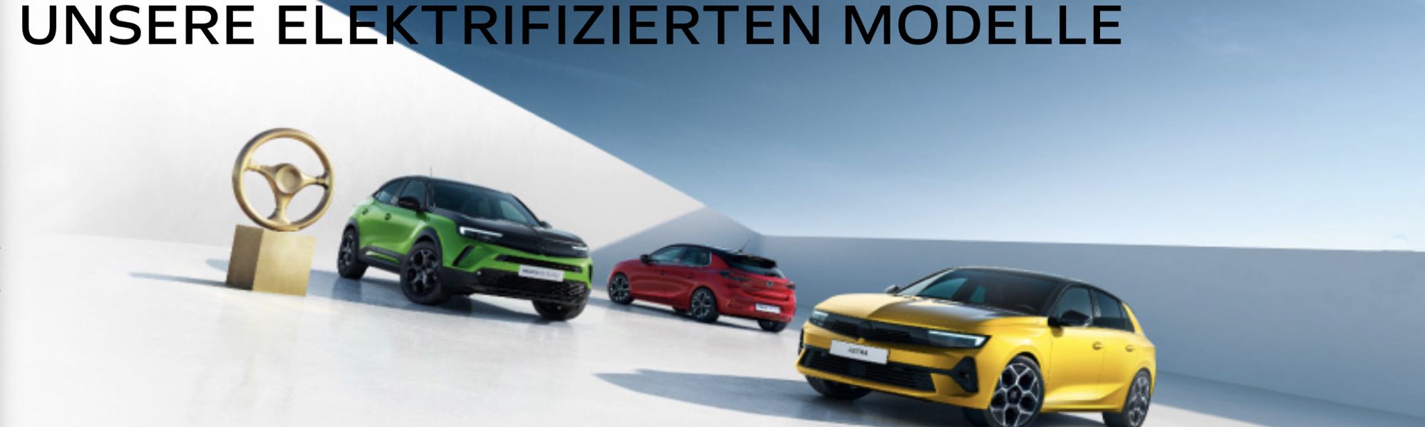Unsere elektrifizierten Modelle 