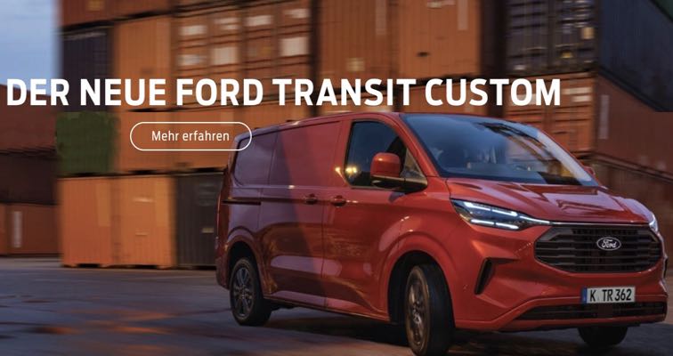 Der neue Ford Transit Custom