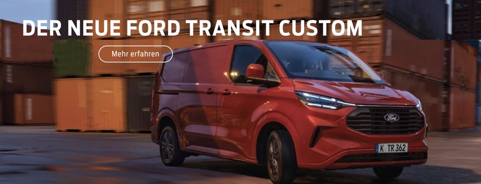 Der neue Ford Transit Custom