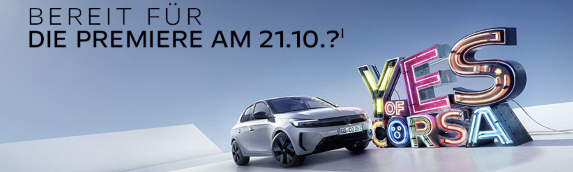 Der neue Corsa feiert Premiere