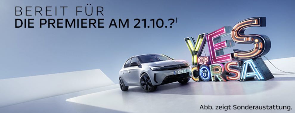 Der neue Corsa feiert Premiere