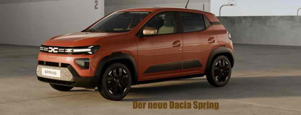 Der neue Dacia Spring