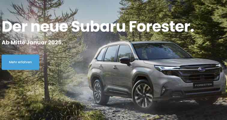 Der neue Subaru Forester