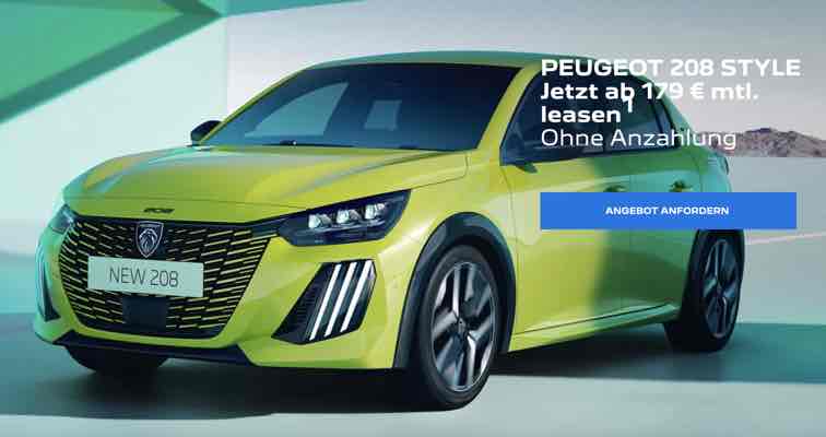 Leasing-Angebot