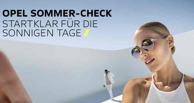 Bild einer Opel Aktion