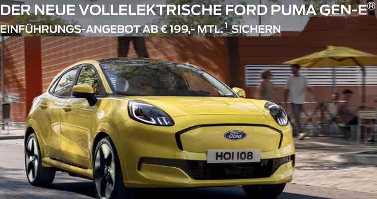 Leasing-Angebot