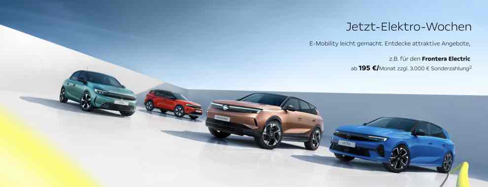 Jetzt umsteigen auf elektrischen Fahrspaß