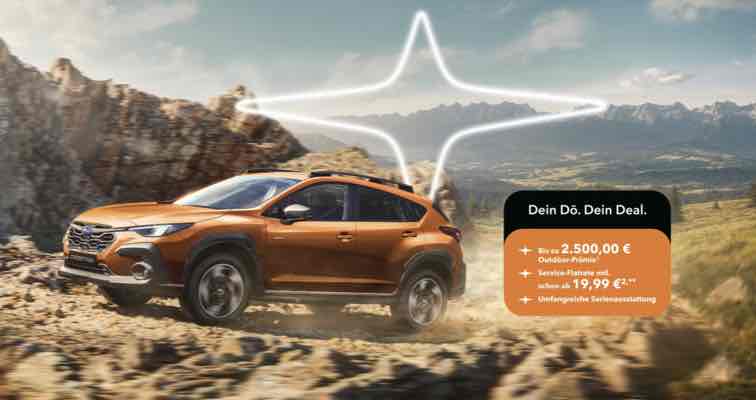 Subaru Outdoor-Prämie
