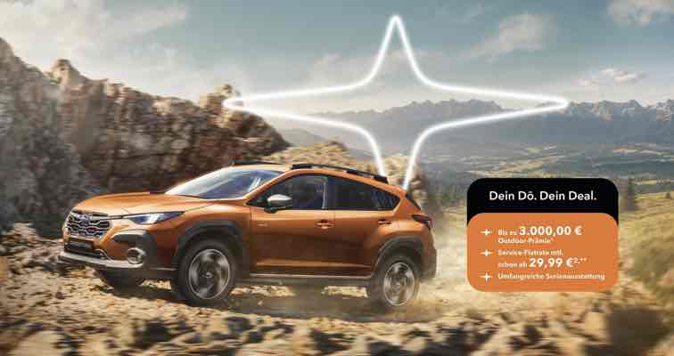 Subaru Outdoor-Prämie