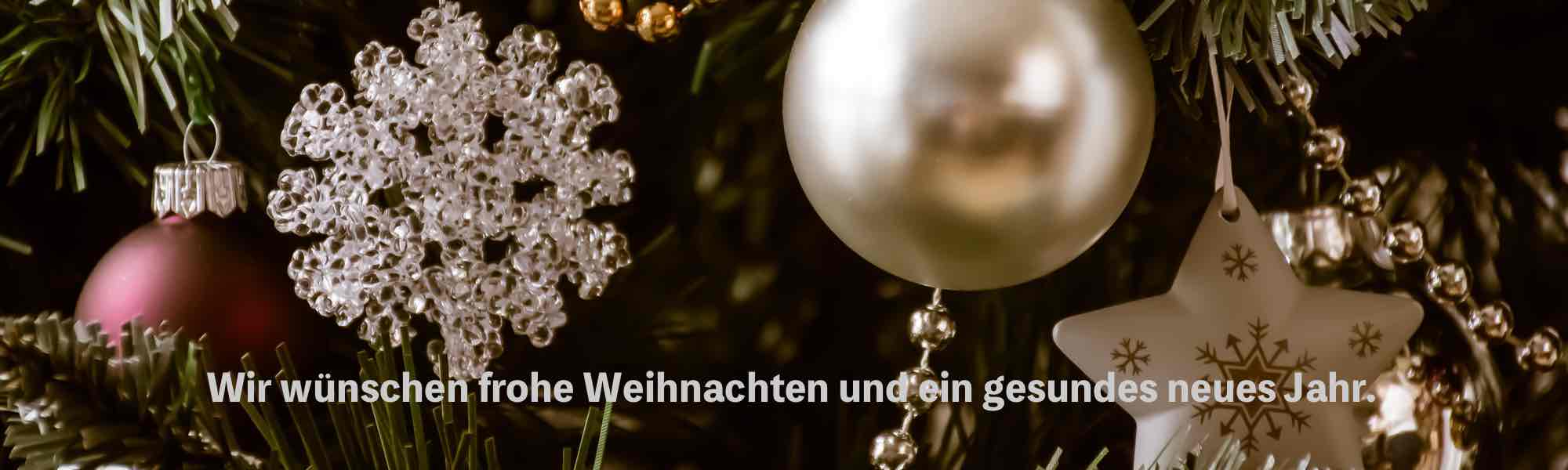 Frohe Weihnachten