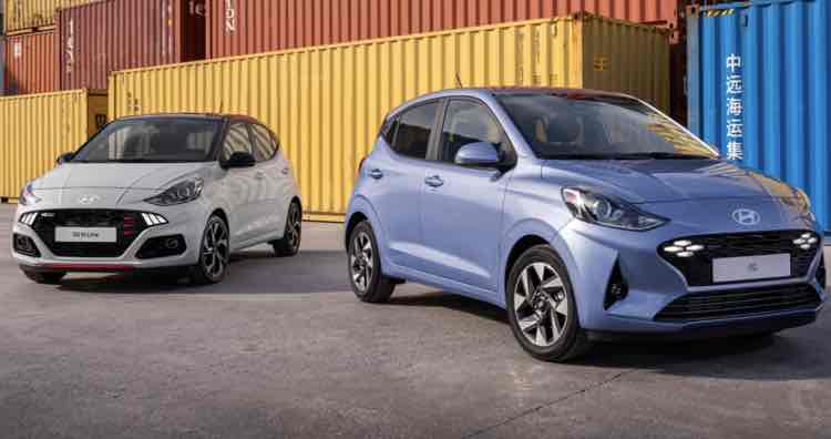 Das Bild zeigt den Hyundai i10