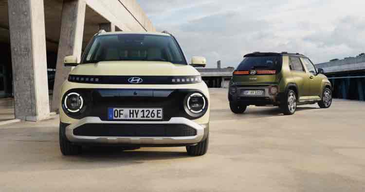 Das Bild zeigt den Hyundai Inster