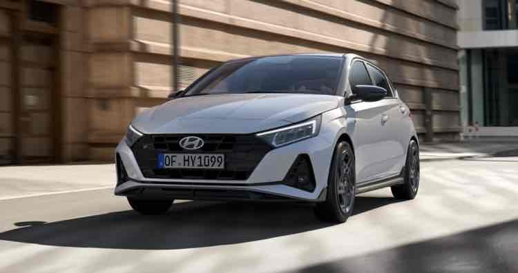 Das Bild zeigt den Hyundai i20