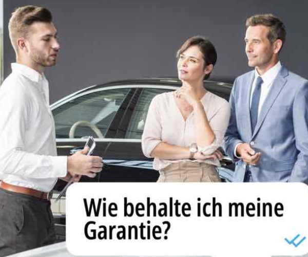 Wie behalte ich meine Garantie?