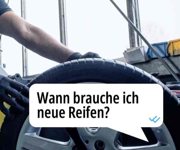 Alte Reifen können zum Sicherheitsrisiko werden
