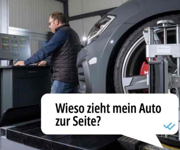 Warum zieht mein Auto zur Seite?