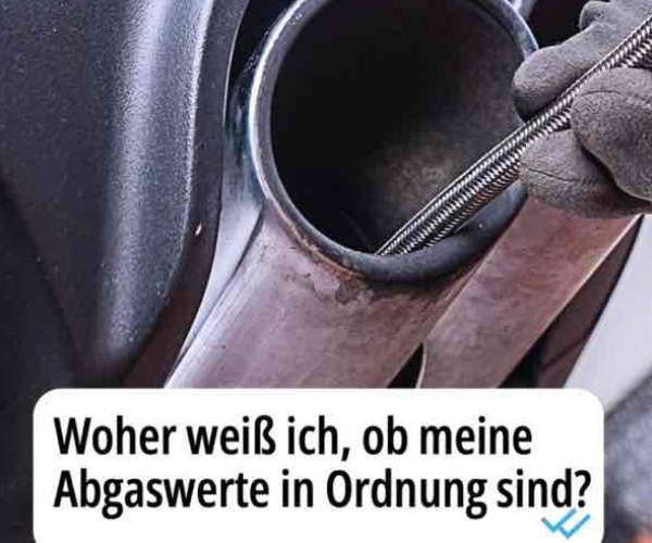 Stimmen deine Abgaswerte?