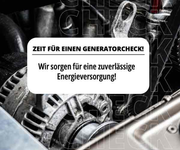Benötigt dein Generator einen Check?