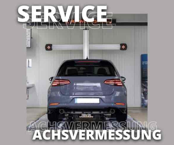Schäden vermeiden durch Achsvermessung