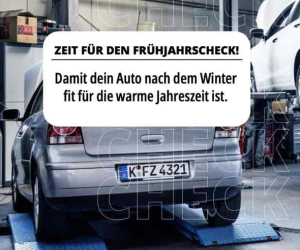 Zeit für den Frühjahrscheck