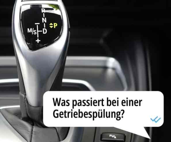 So wird das Getriebe gereinigt