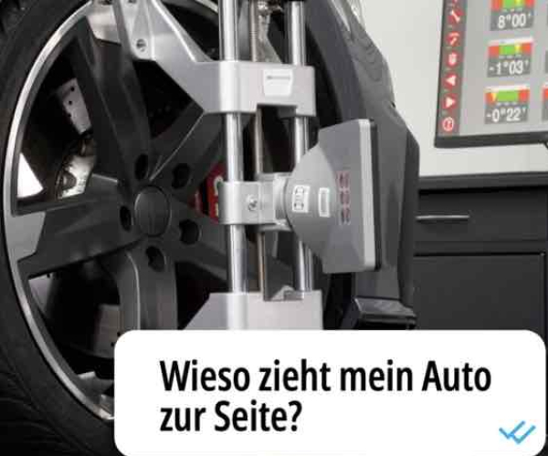 Warum zieht mein Auto zur Seite?