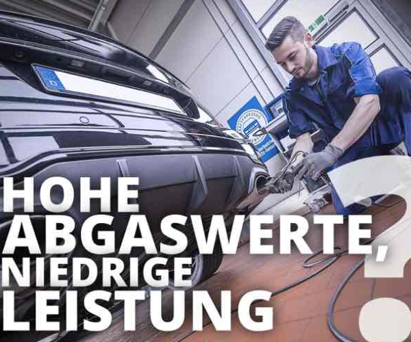 Hohe Abgaswerte, niedrige Leistung?