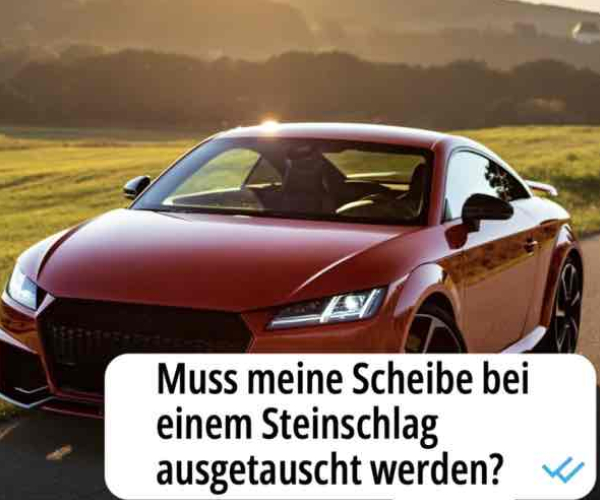 Wann ist ein Scheibenwechsel erforderlich?