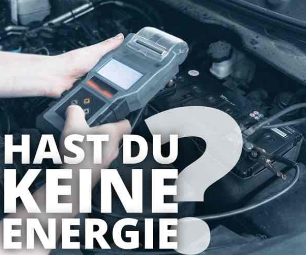 Hast du keine Energie?