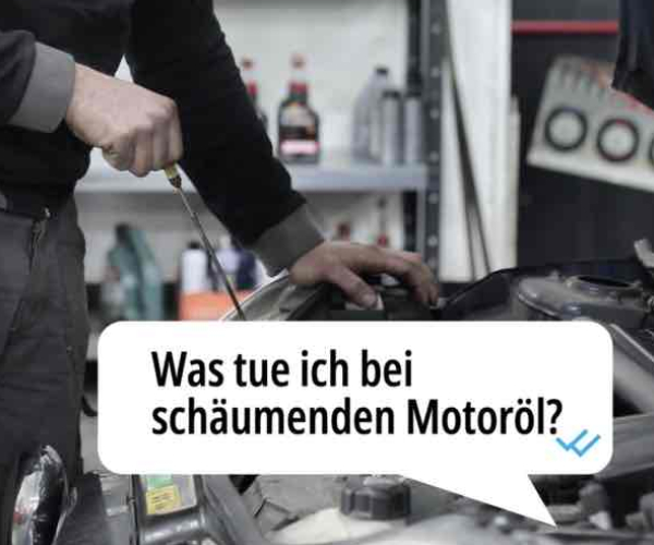 So entsteht Schaum im Motoröl