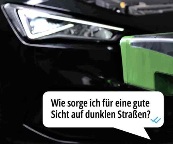 Klare Sicht in der dunklen Jahreszeit