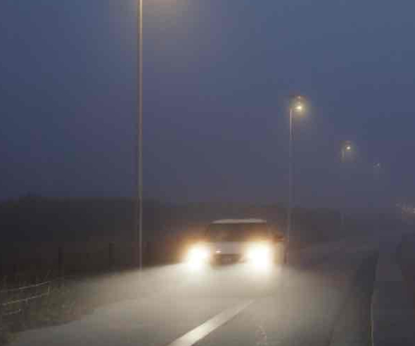 Fahren bei Nacht und Nebel