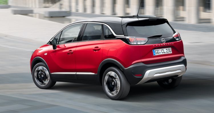 Pressemitteilungen über den Opel Crossland