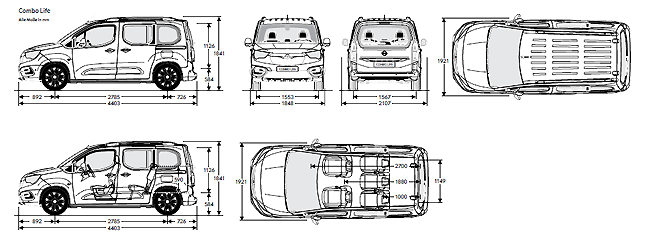 Opel Combo Nutzfahrzeug (2018): Vorstellung, Ladefläche, Maße - AUTO BILD